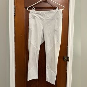 Athleta Mesh Cropped Running Leggings